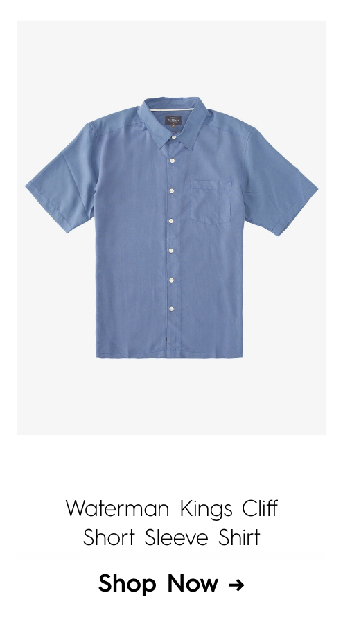 Waterman Kings Cliff Short Sleeve Shirt