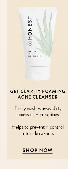 Acne Fighting Cleanser... Shop the Get Clarity Foaming Acne Cleanser