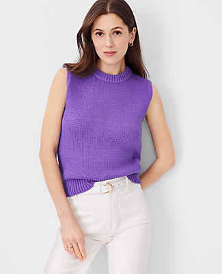 Textured Sweater Shell