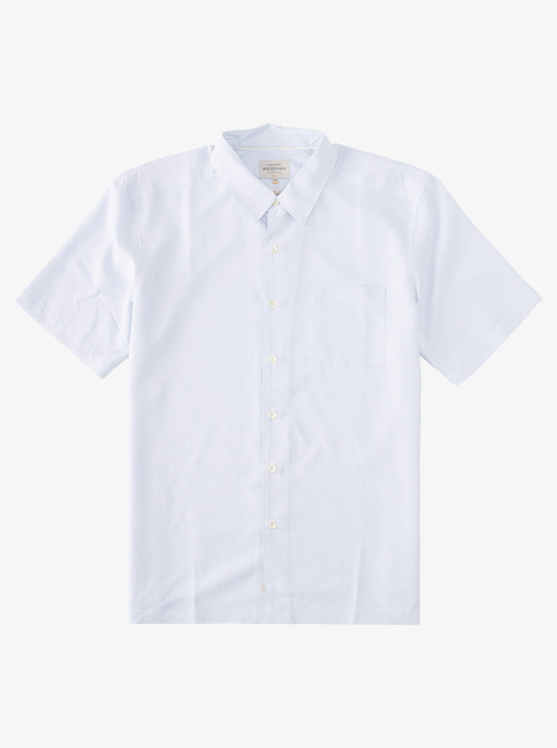 Image of Waterman Kings Cliff Short Sleeve Shirt - White Kings Cliff