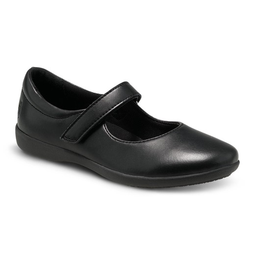 Lexi Mary Jane Black Leather - Black Leather / 10.5 / M