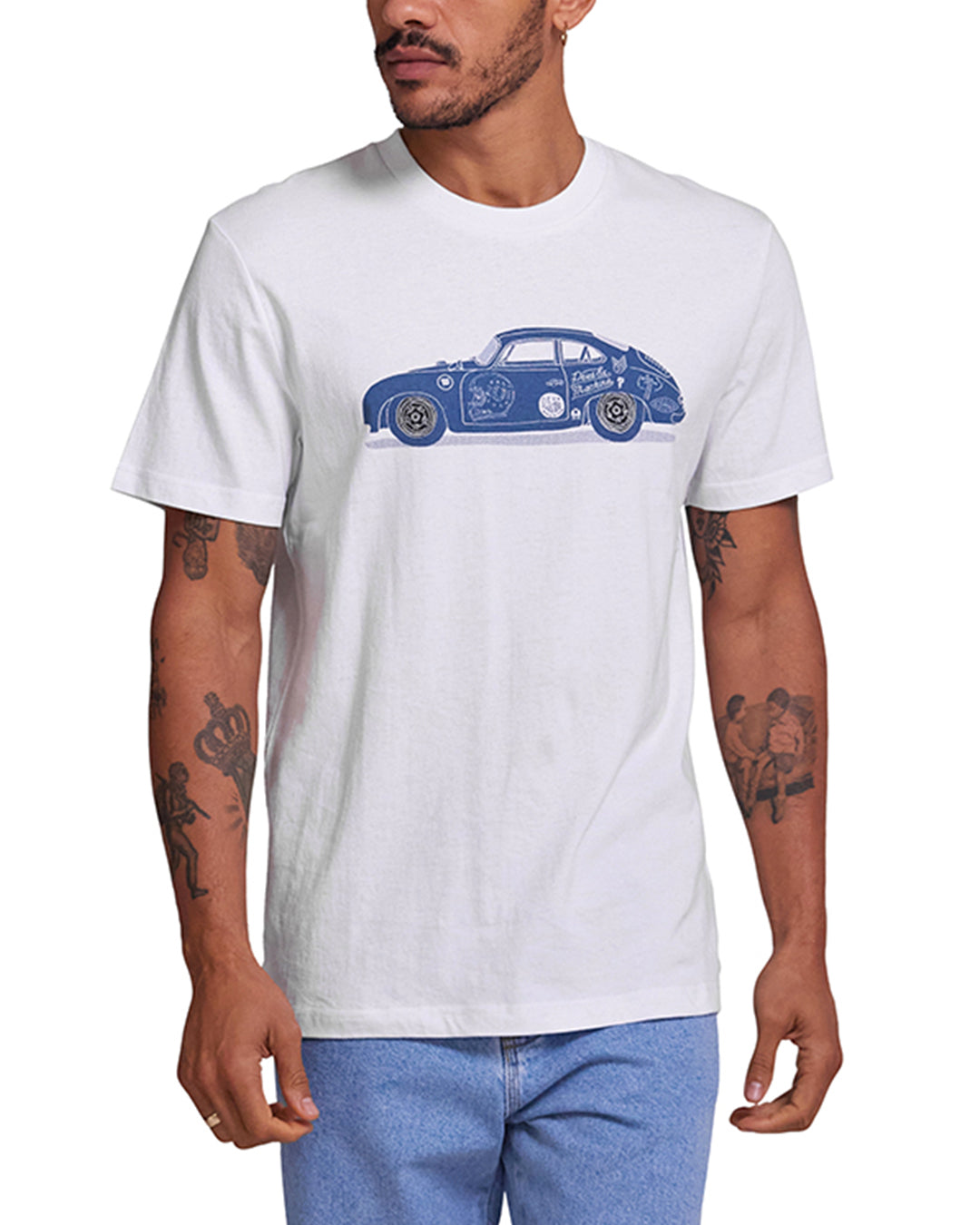 Image of 356 Porsche Tee - White