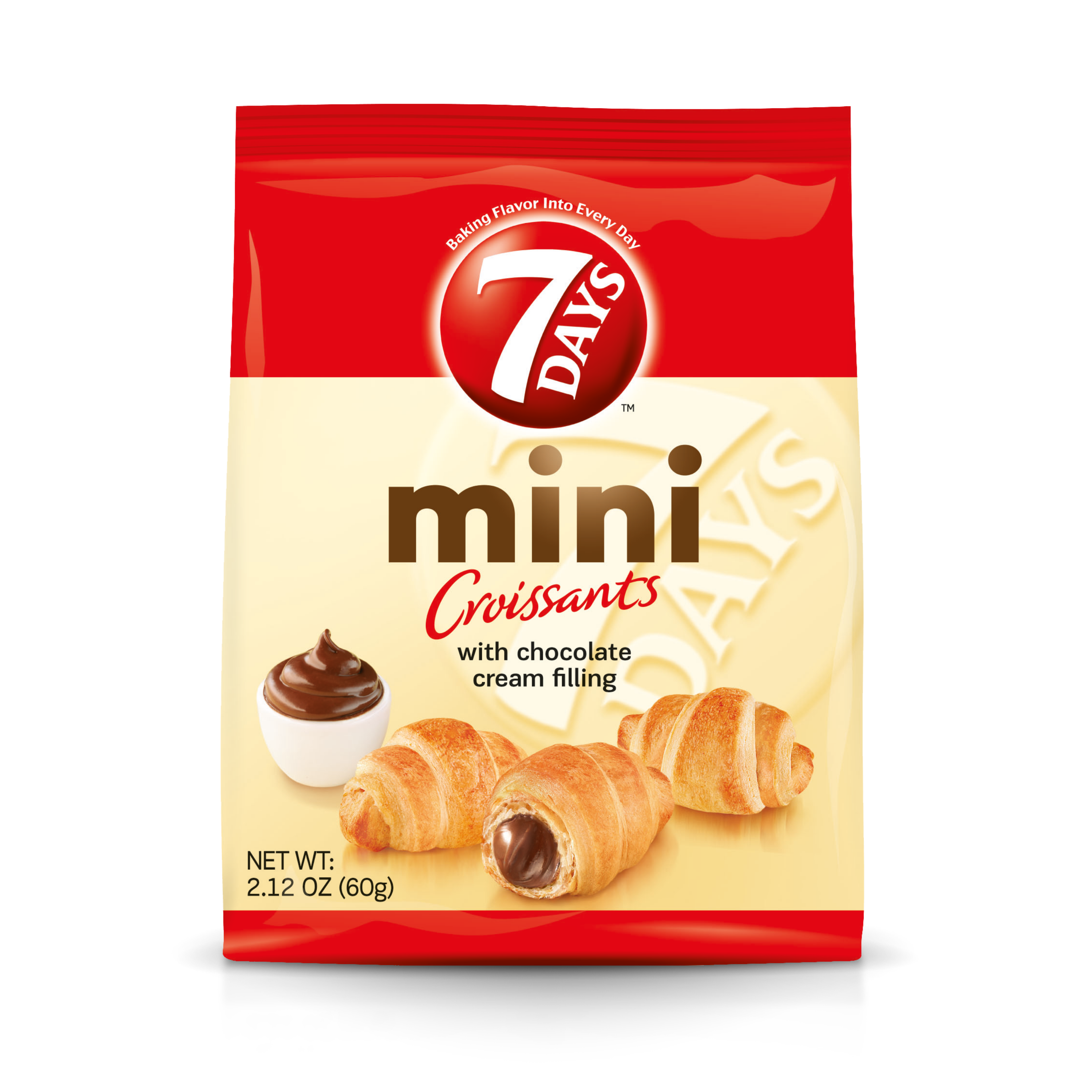 Image of Mini Croissant Pouches, Chocolate Filling (Pack of 10 or 30)