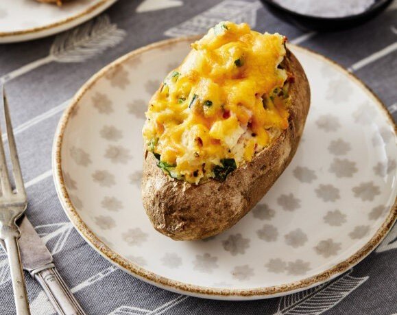 Loaded Twice Baked Potatoes