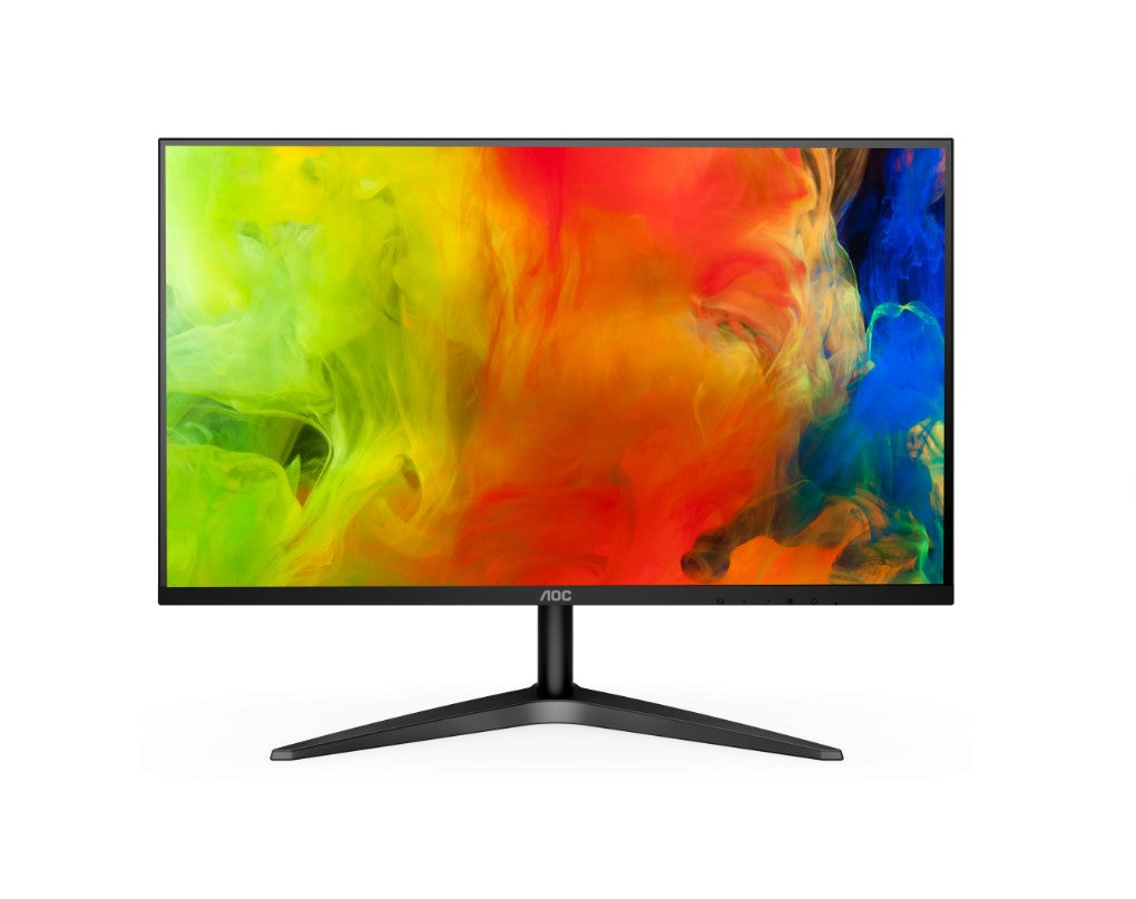 Image of AOC 27" 1920 x 1080 Slim Bezel Monitor - Certified Refurbished