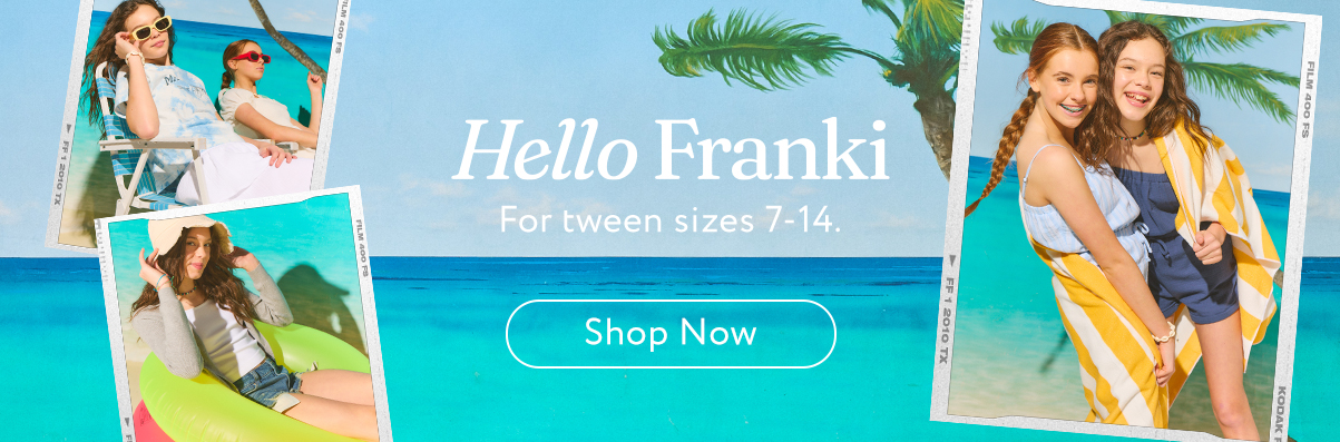 shop franki by francescas- fashion for girls 7-14