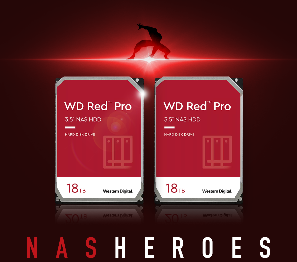 WD Red® Pro NAS Hard Drives (18TB)