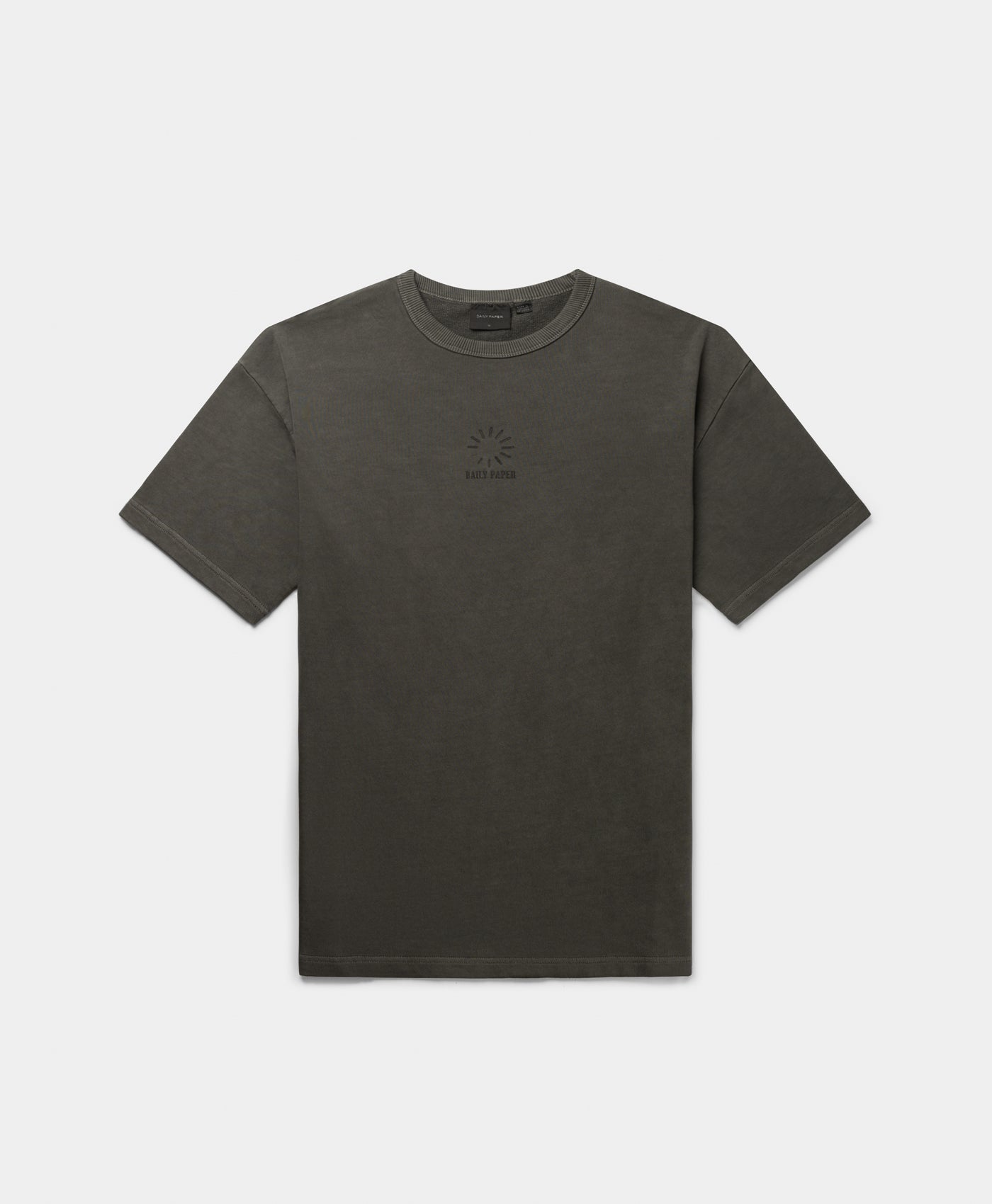 Image of Obsidian Black Buffering Oversized T-Shirt