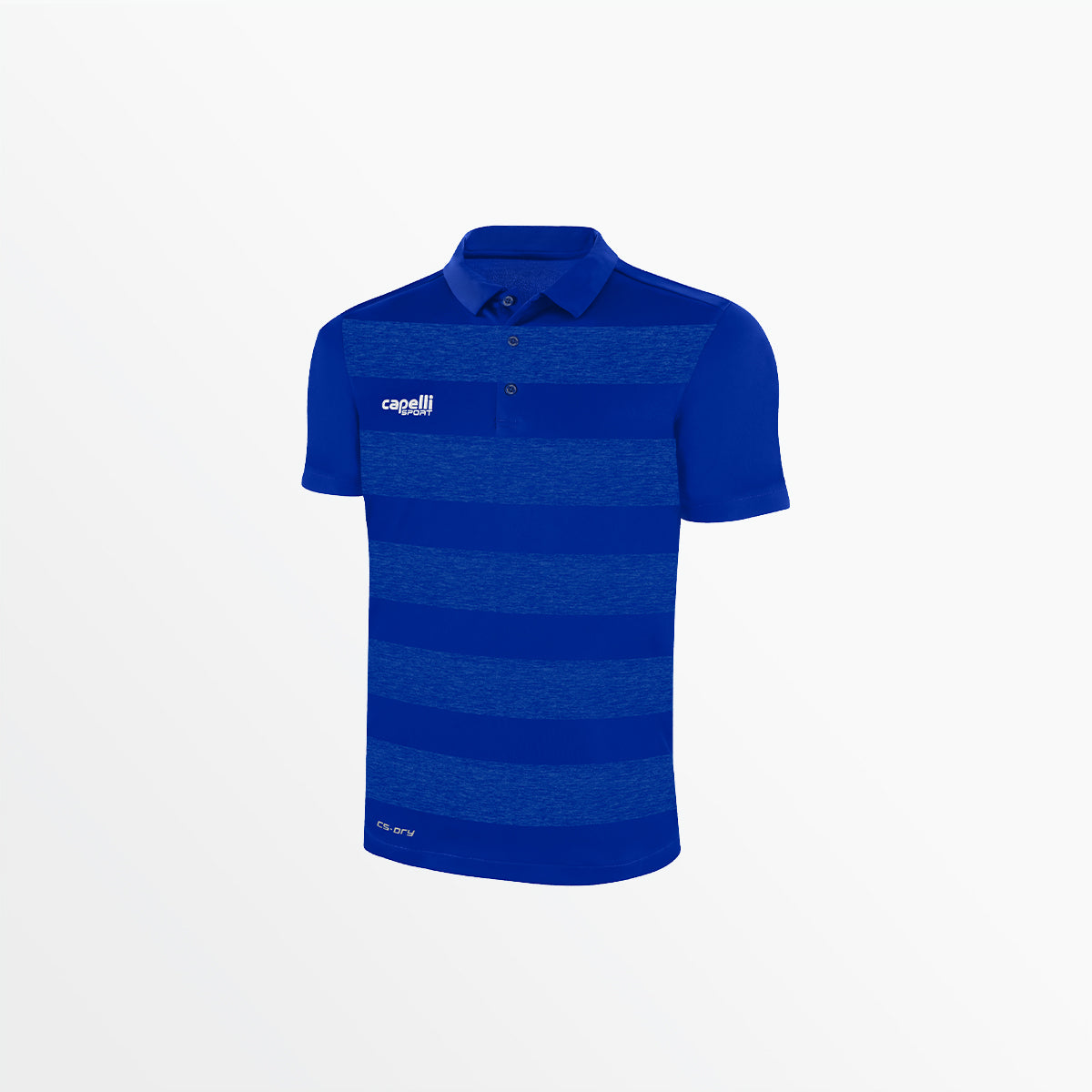 Image of MEN'S CLASSIC STRIPE POLY POLO