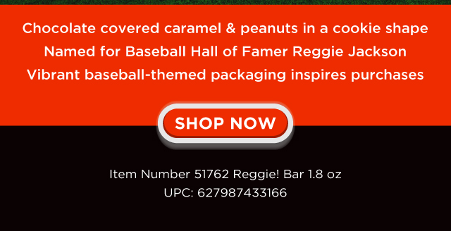 Reggie! Bars Just in Time for Baseball Season