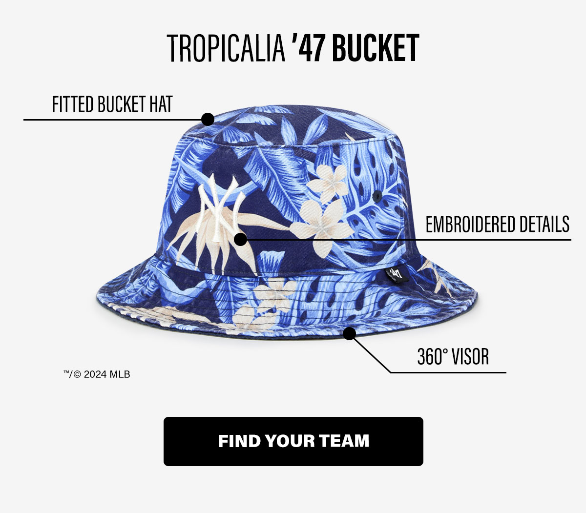 TROPICALIA ’47 BUCKET