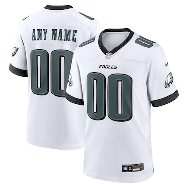  Nike White  Custom Game Jersey