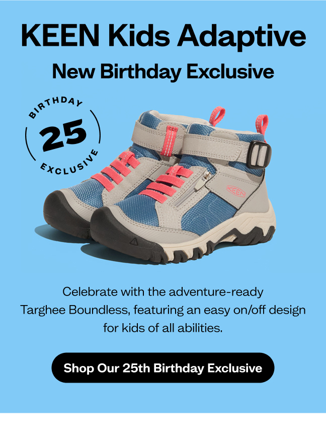 Shop KEEN Kids Birthday Exclusive