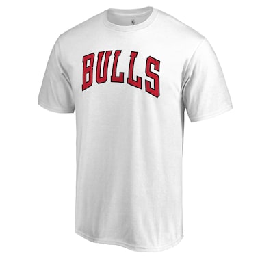  Fanatics White  Primary Wordmark T-Shirt