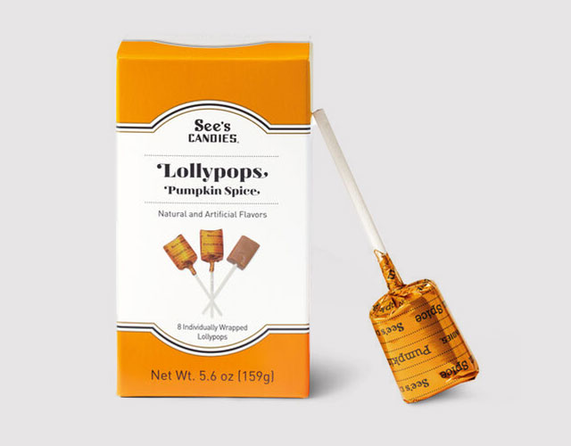 Pumpkin Spice Lollypops