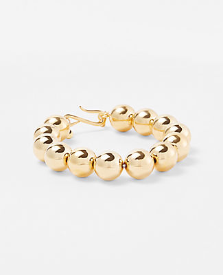 Oversized Metal Ball Bracelet