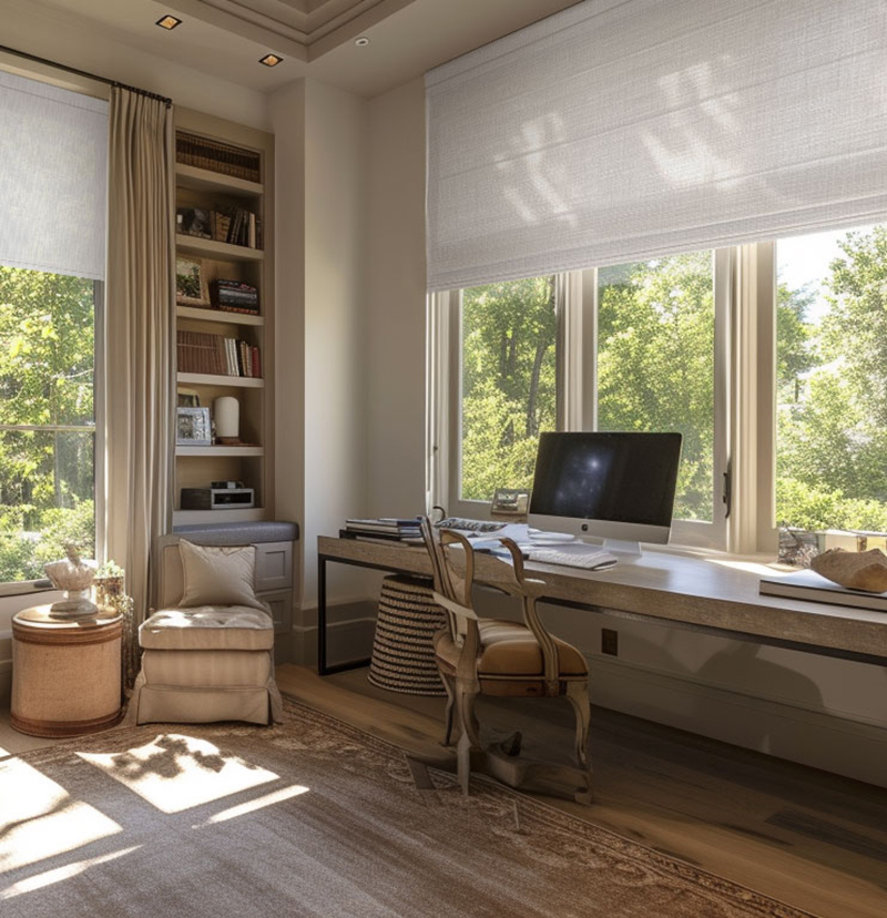 Custom Urban Sheer Roller Shades