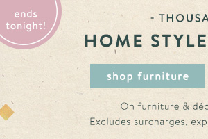 Home Styles ship free on orders over $1000. Excludes surcharges, express & overnight shipping. Shop furniture. Ends tonight.