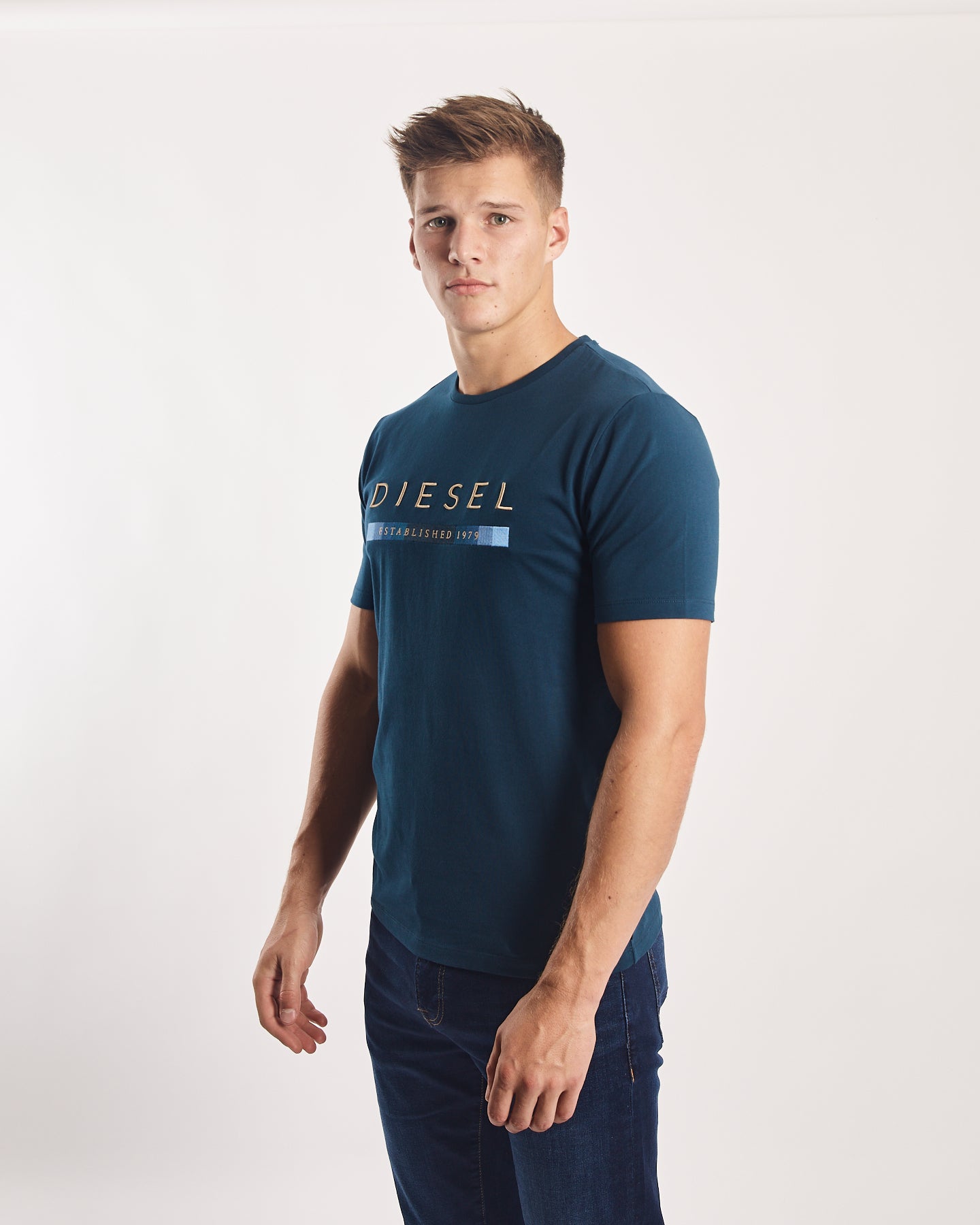 Image of Uziel Tee Midnight Teal