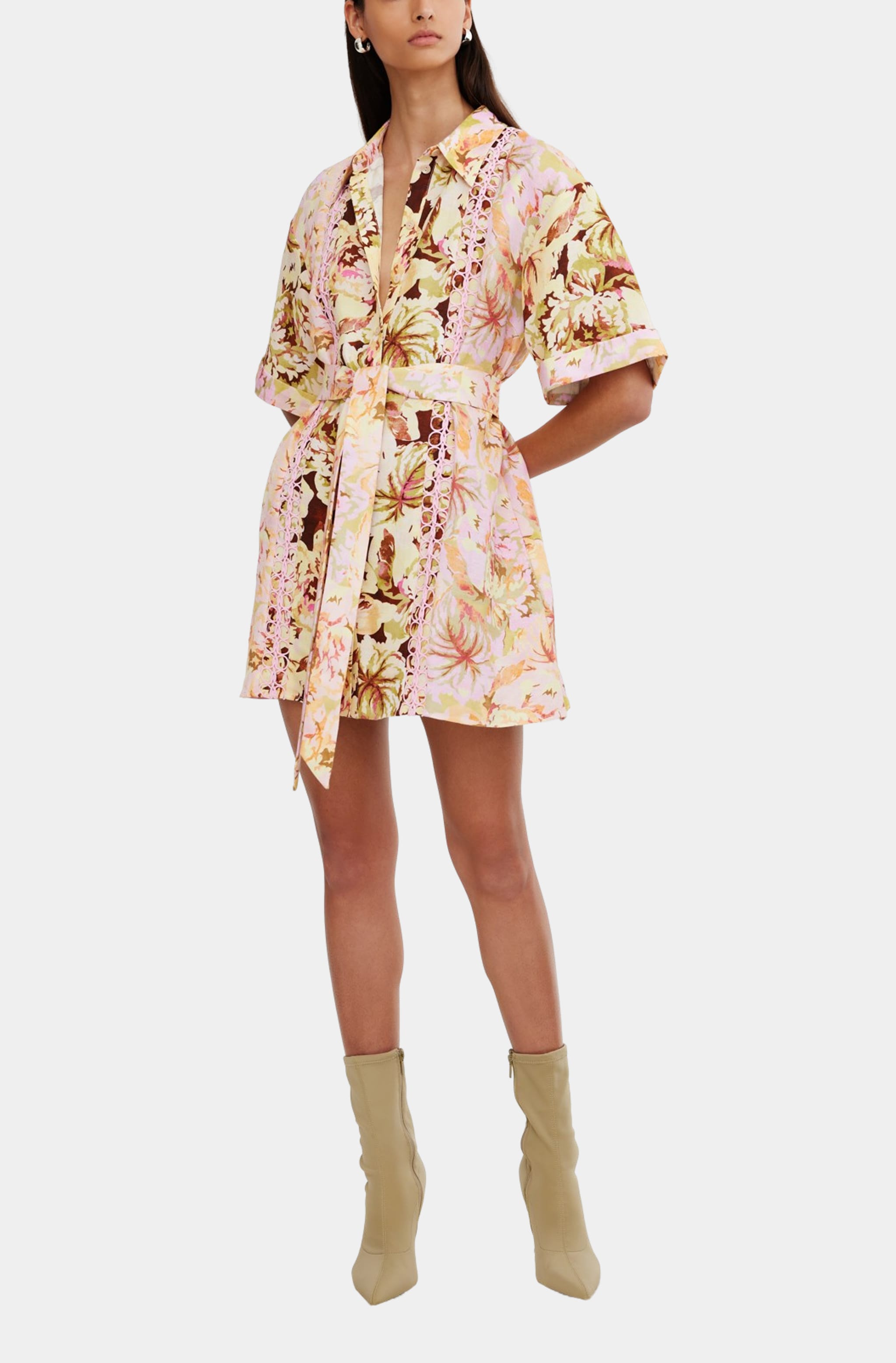 Image of Nicole Shirt Dress