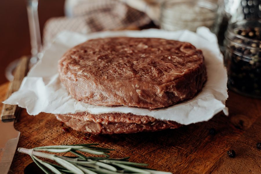 Image of Ground Sirloin Beef Steak Patties - 2 (8oz)