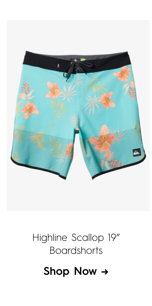 Highline Scallop 19" Boardshorts