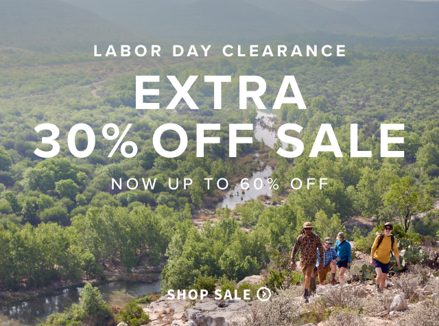 Labor Day Clearacnce Extra 30% Off Sale Save up to 60% Shop Sale