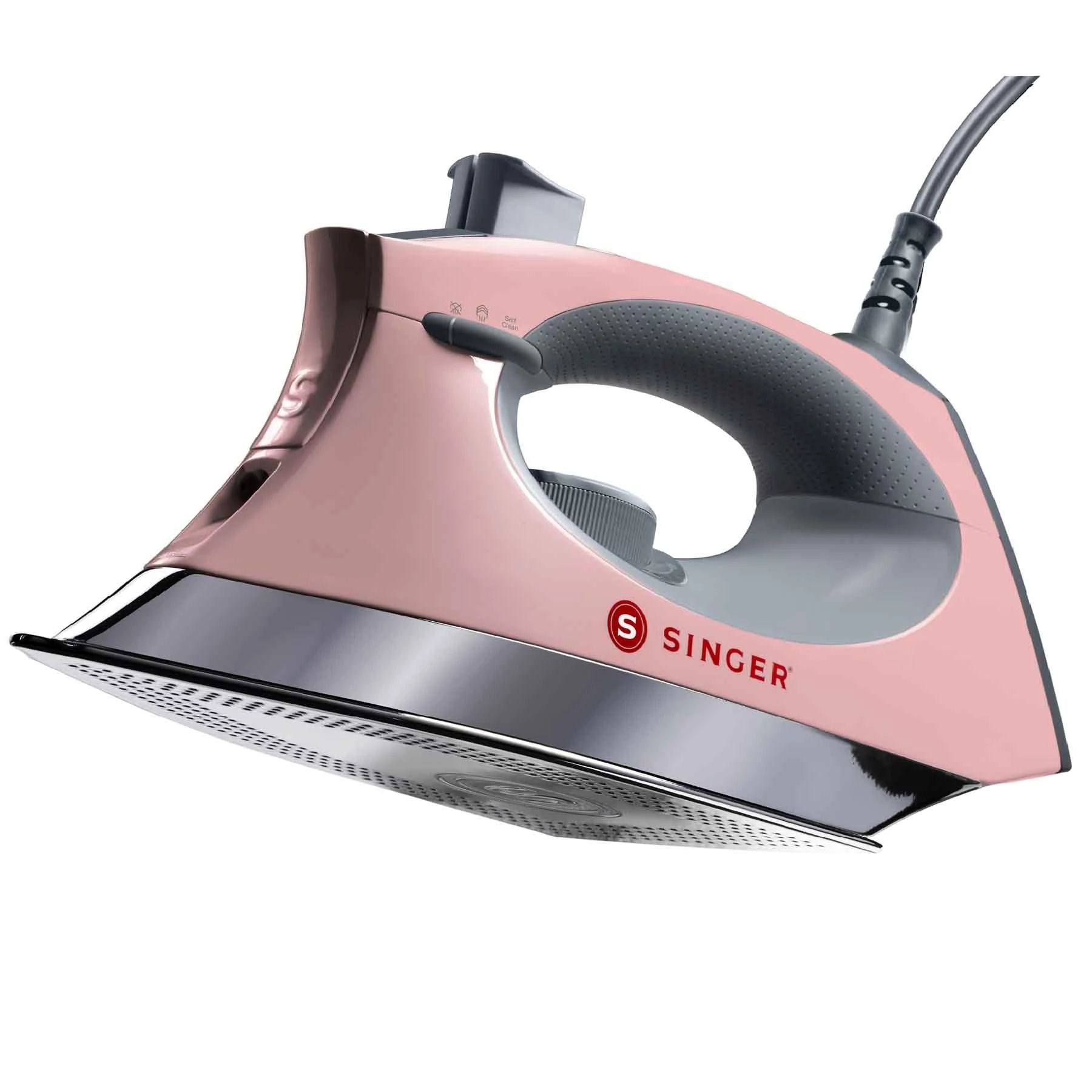 Image of SINGER® SteamCraft Steam Iron Pink/Gray