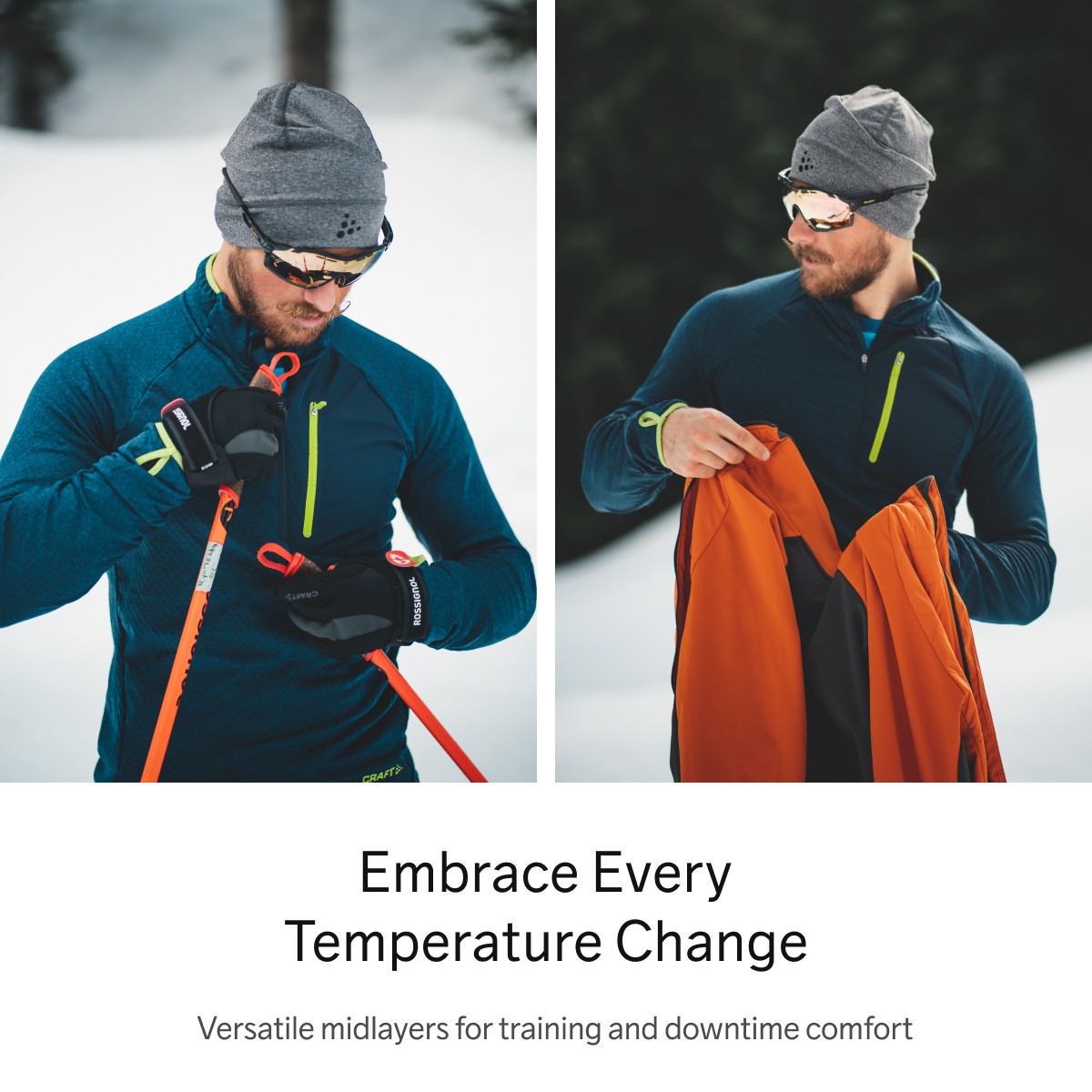 Embrace Every Temperature Change | Shop Men's Midlayers