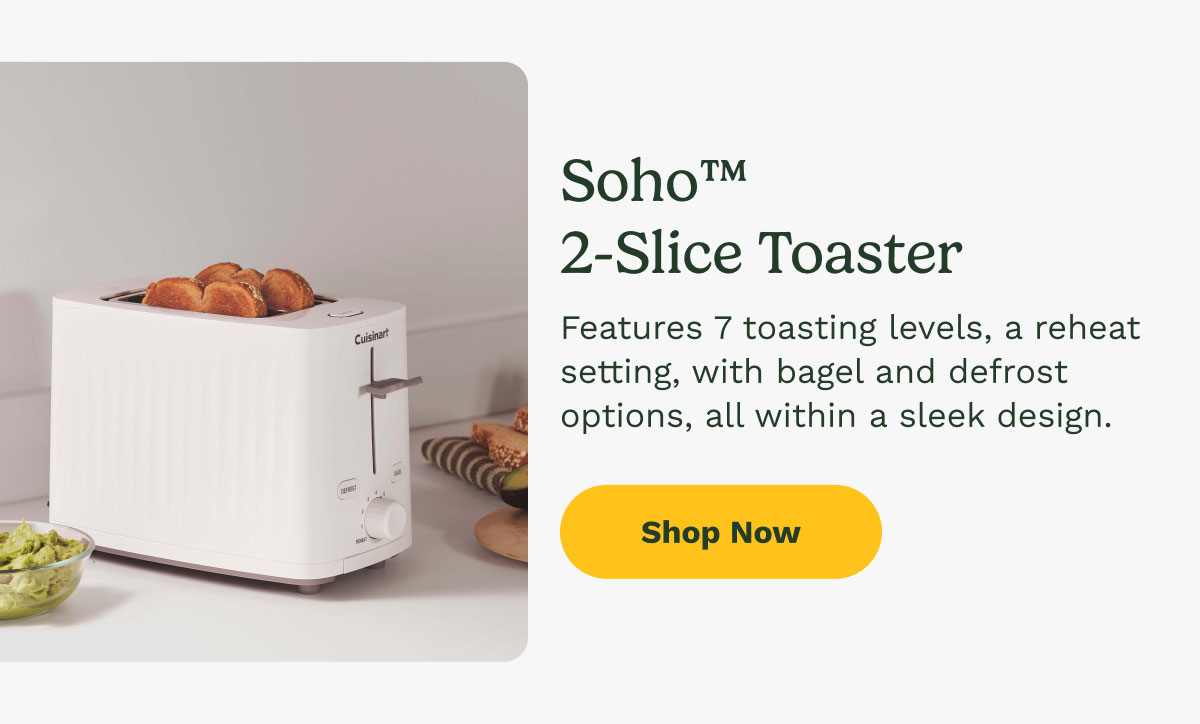 Cuisinart Soho™ 2-Slice Toaster 