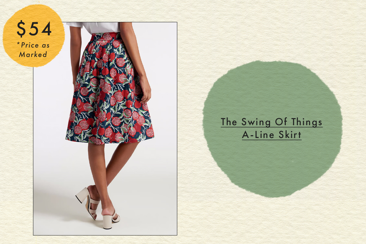 The Swing Of Things A-Line Skirt