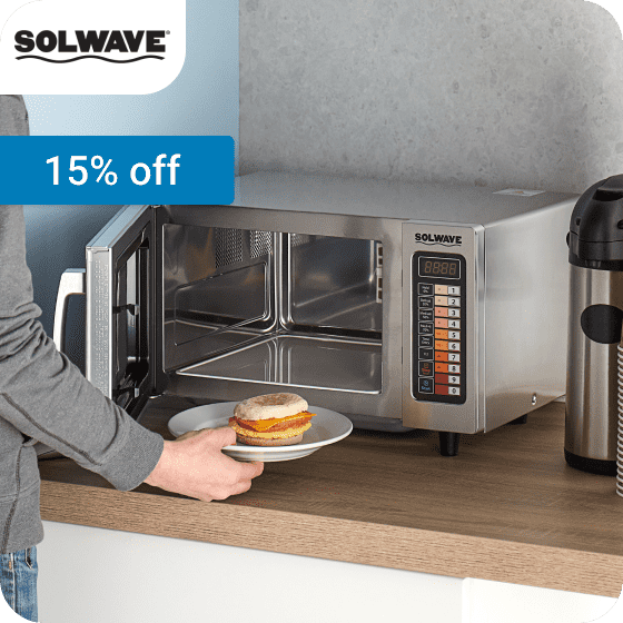 15% off Solwave Microwaves