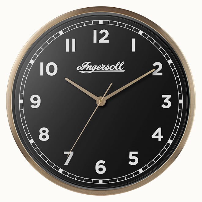 INGERSOLL QUARTZ 45CM WALL CLOCK IC002GB