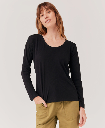 Featherweight Slub Relaxed Top