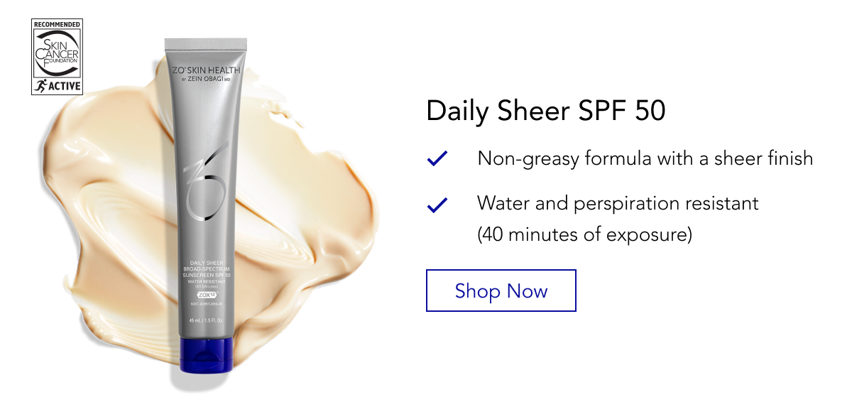 Daily Sheer SPF 50 - Shop Now