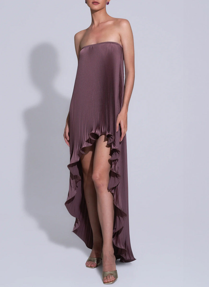 Image of Feminite Asymmetric Dress