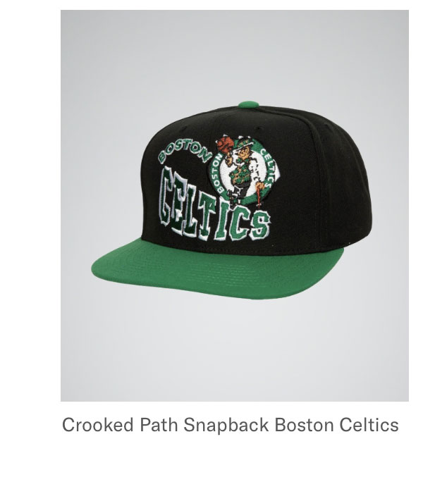 Crooked Path Snapback Boston Celtics