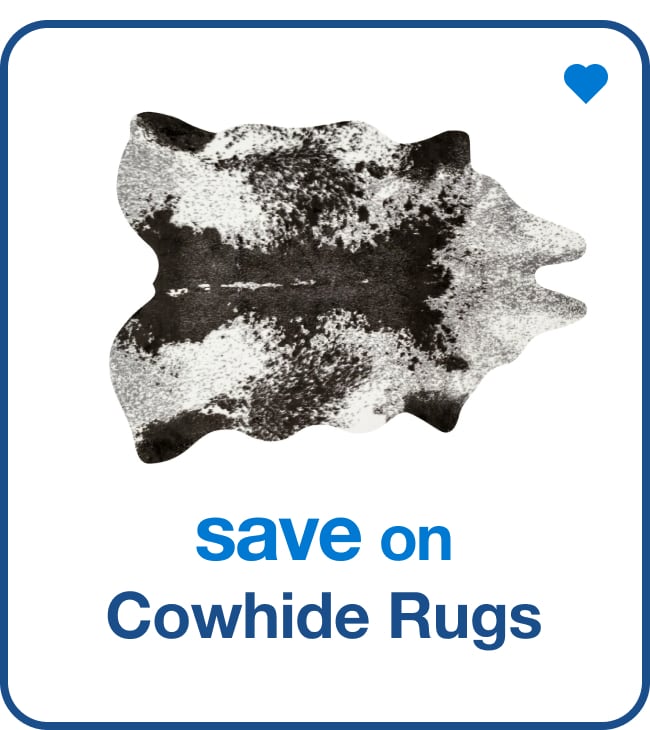 Save on Cowhide Rugs â€” Shop Now!