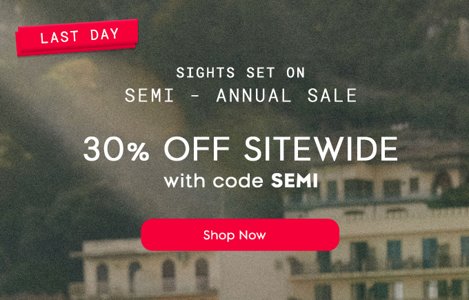 Last Day! 30% Off Sitewide with code SEMI