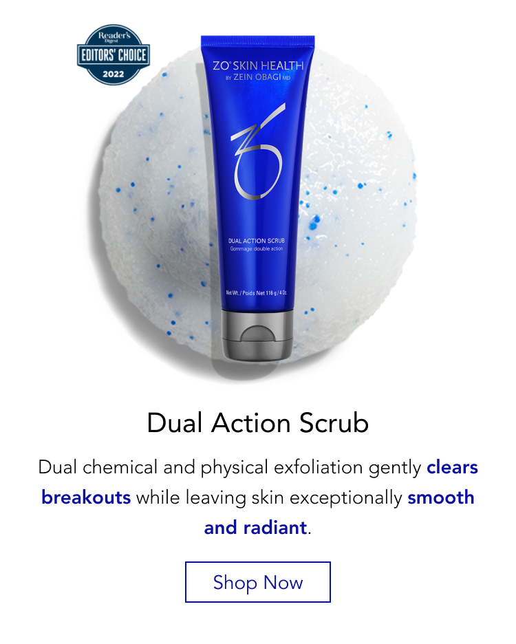 Dual Action Scrub - Shop Now