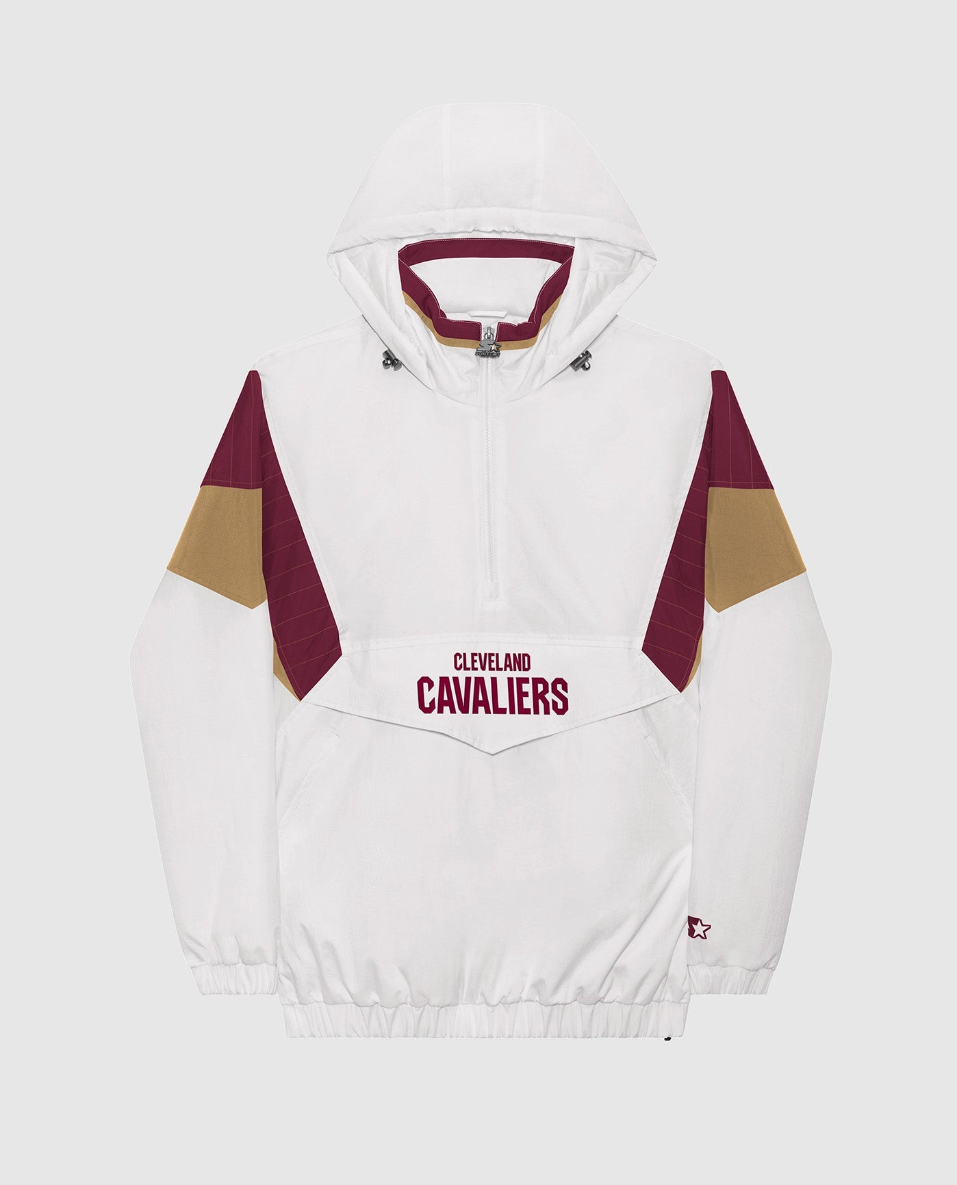 Image of Cleveland Cavaliers Breakaway Nylon Half-Zip Jacket