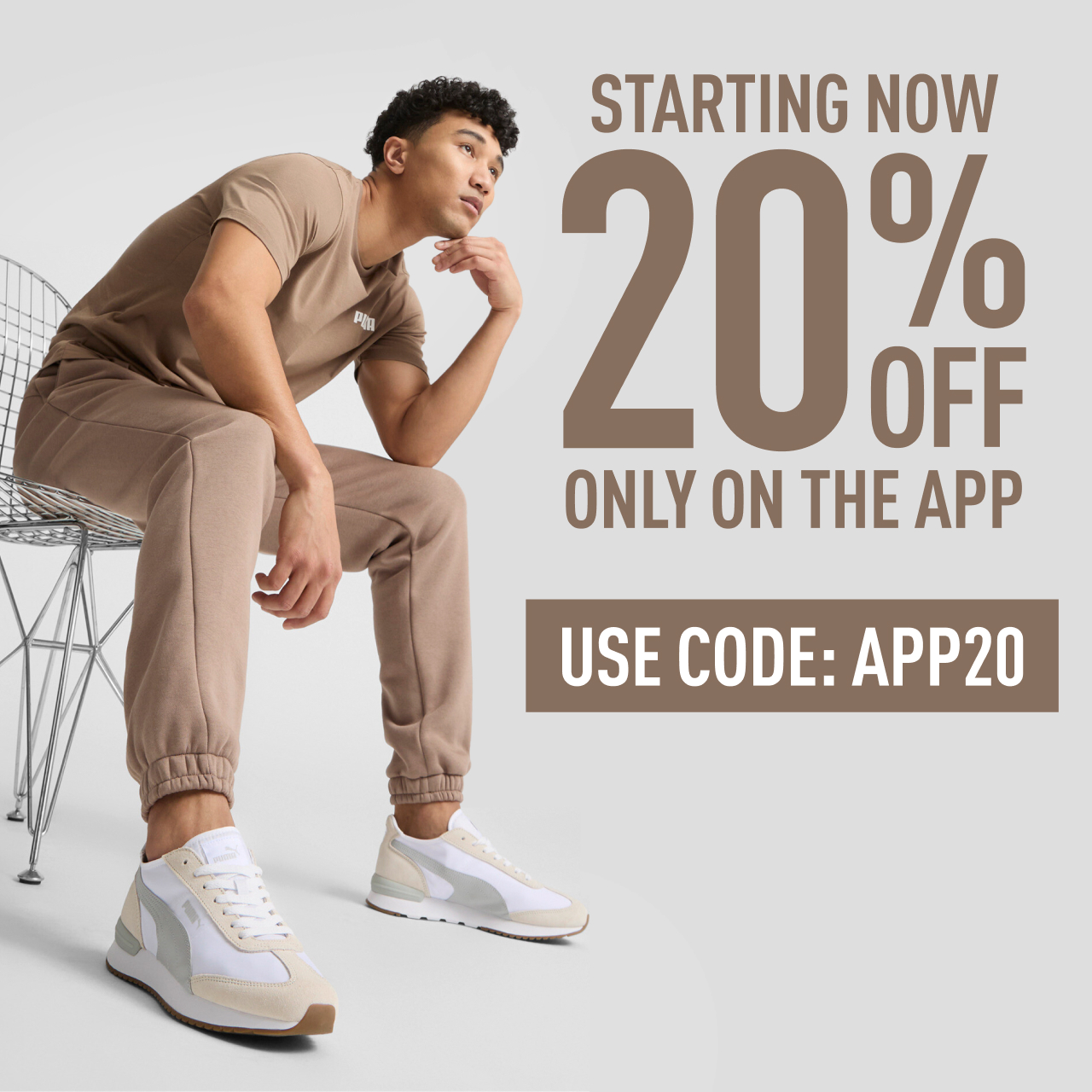 STARTING NOW | 20% OFF ONLY ON THE APP | USE CODE: APP20