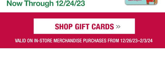 Shop gift cards