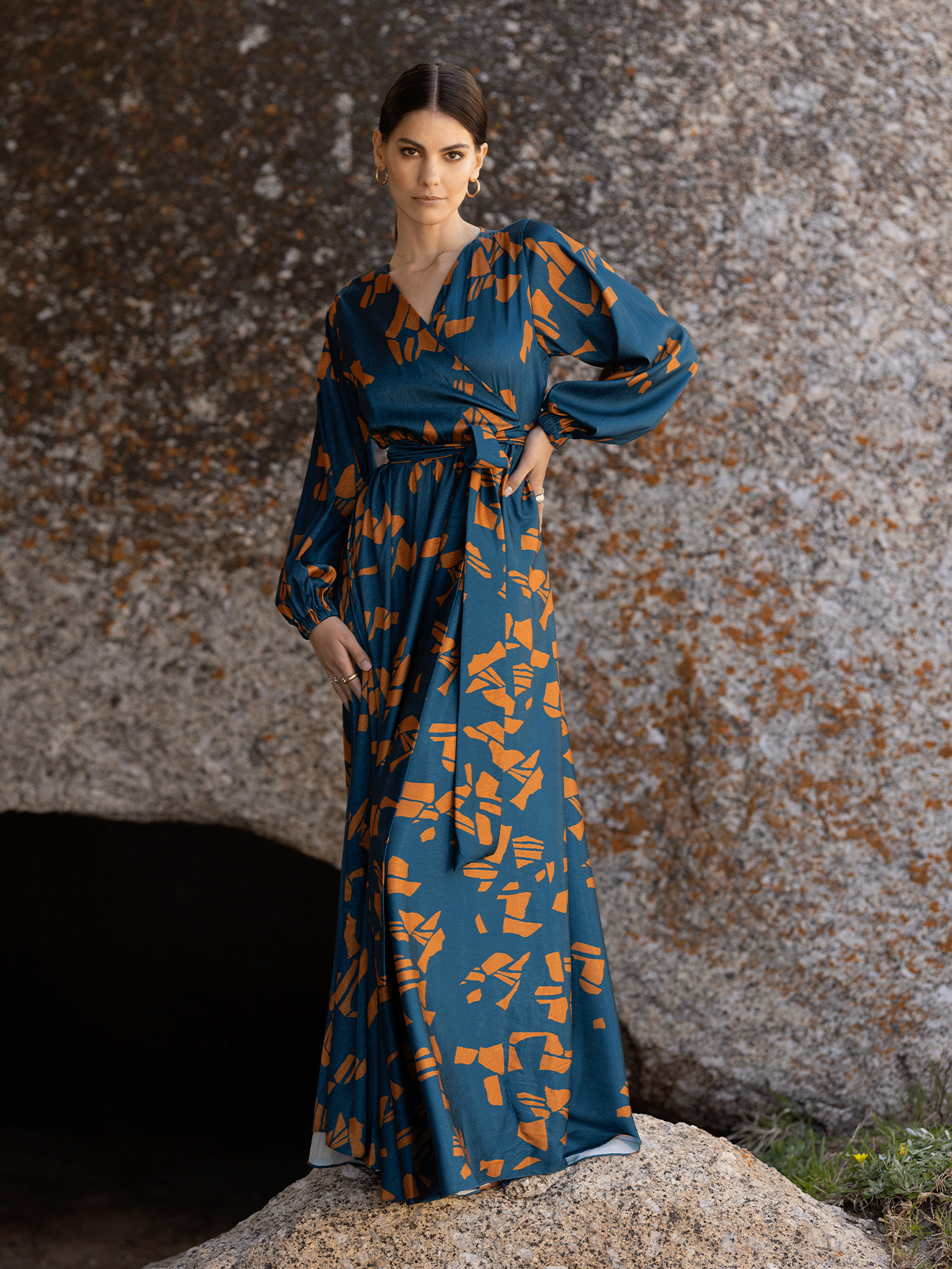 Image of Marieme Dress - Gyraf Blue