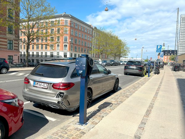 The first picture I took on vacation was of these curbside EV chargers in Copenhagen, which I guess says something about me.