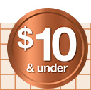 $10 & under