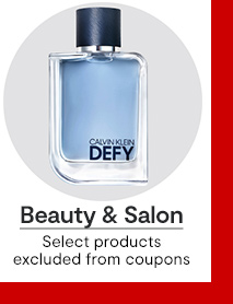 Beauty & Salon. Select products excluded from coupons.