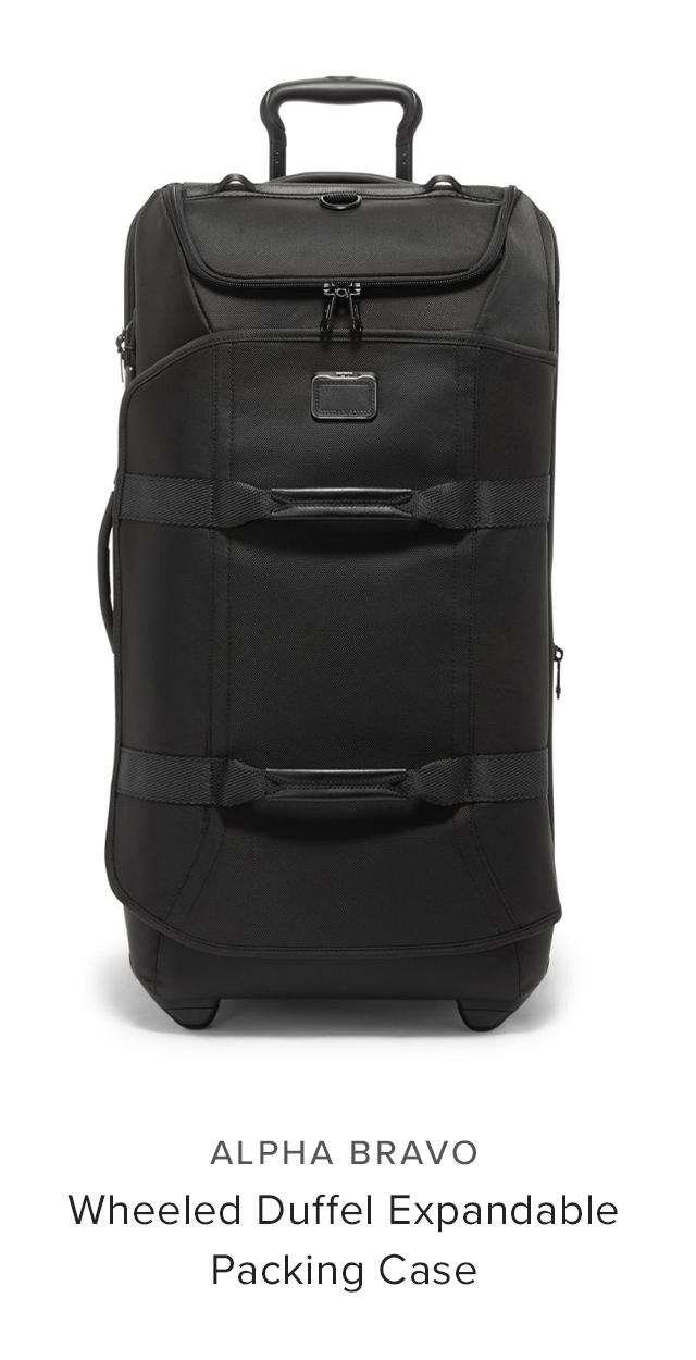 Alpha Bravo: Wheeled Duffel Expandable Packing Case