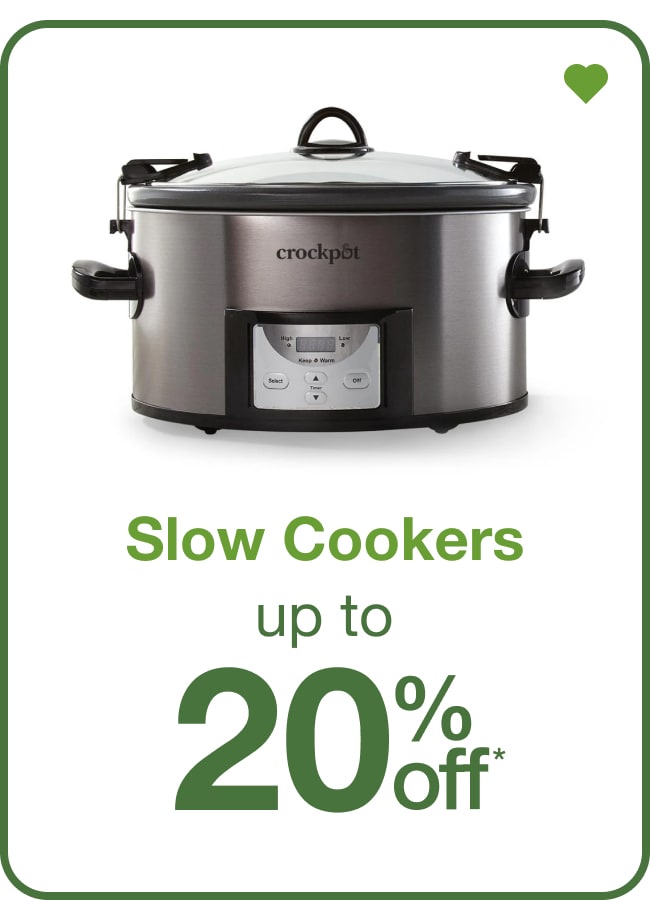 Slow Cookers â€” Shop Now!