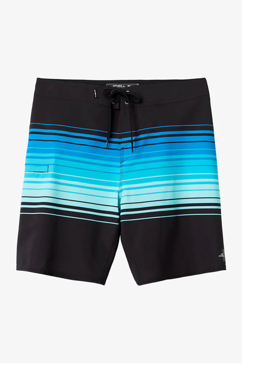 HYPERFREAK HEAT STRIPE LINE 19" BOARDSHORTS